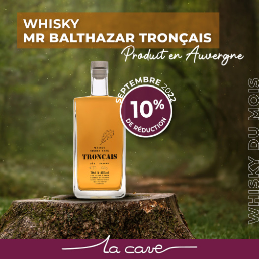 Whisky du mois de septembre La Cave Cholet