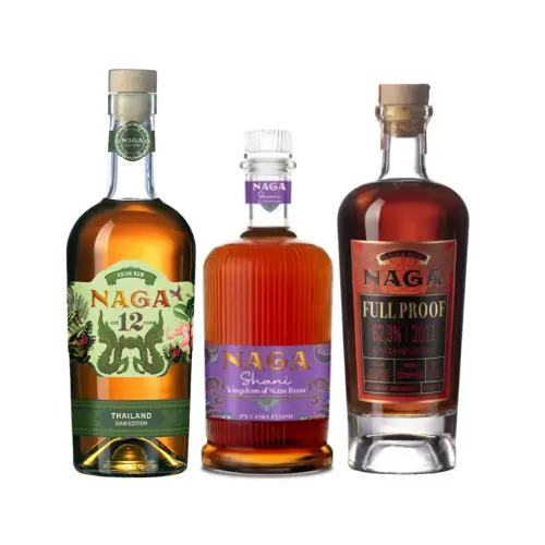 TROIS CUVÉES SIGNÉES NAGA