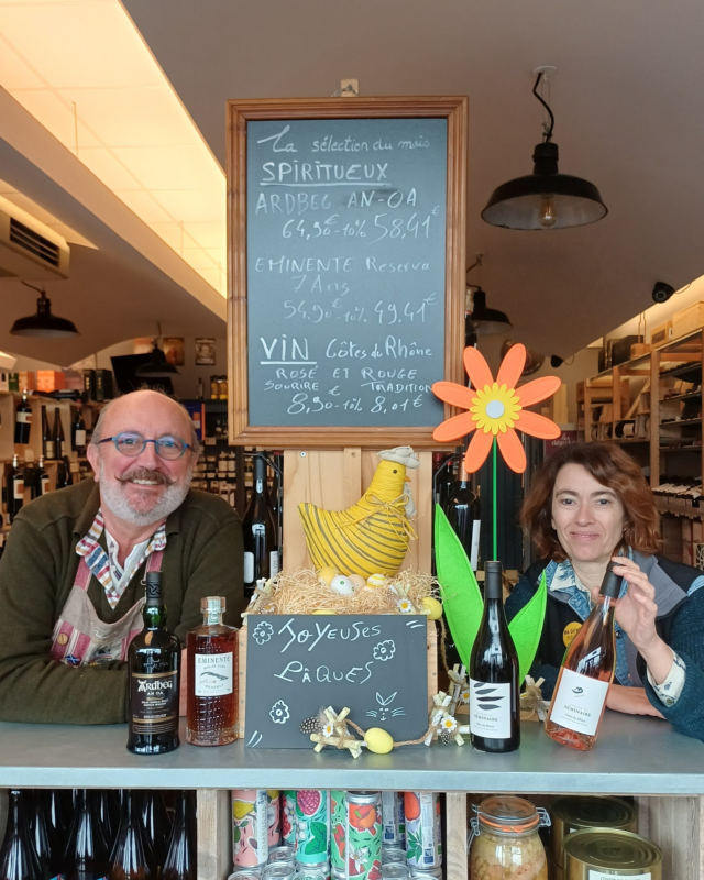 [LA SÉLECTION DU MOIS]

Découvrez notre sélection de spiritueux et de vins du mois d'avril : 
🥃 Whisky : Ardbeg An Oa | 58,41€ au lieu de 64,90€
🍹 Rhum : Eminente Reserva 7 ans | 49,41€ au lieu de 54,90€
🍷 Vins : Domaine Séminaire - "Sourire" (rosé) et "Tradition" (rouge) | 8,01€ au lieu de 8,90€

Rendez-vous en boutique pour découvrir ces bouteilles et profiter des 10% de réduction !

Et retrouvez plus d'infos sur cette sélection sur notre site internet (lien en bio)