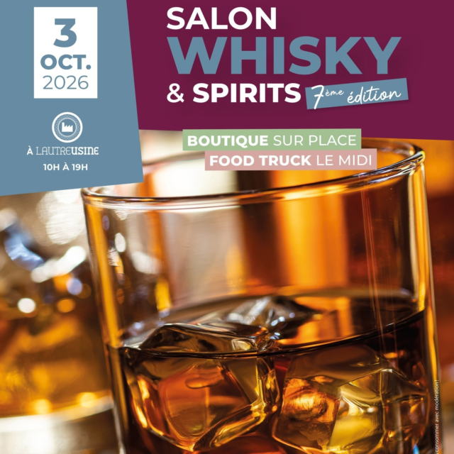 📢J-15 Pour notre salon WHISKY & SPIRITS  7ème Edition ! 
📆Samedi 3 octobre 2026 de 10h à 19h (accueil jusqu'à 17h30)
📍L'Autre Usine à Cholet
💶20,00€ par personne (Réservation obligatoire)
🥃1 verre de dégustation offert
AU PROGRAMME :
Rencontrez et échangez avec des passionnés : producteurs, embouteilleurs,  importateurs.... 👉 1 quinzaine de maisons présentes 
Et dégustez une centaine de références de spiritueux : whisky, rhum, gin...
Pour aller plus loin, profitez de deux masterclass gratuites (sur réservation) :
🎓11h00 ➡️ Rhum : voyage en Martinique  chez LA FAVORITE avec Jérôme ARDES
🎓14H30 ➡️ Whisky : découverte de la maison SUNTORY
Sur place, le midi, présence  du Food Truck "Mont Bagel", des bagels et burgers gourmands et créatifs à base de produits frais et cuisinés 🆕ainsi qu'un bar éphémère pour vos pauses "fraîcheur" 🍺 (services non inclus dans le prix d'entrée)
Attention, les places sont limitées ! Réservez la vôtre dès maintenant directement à La Cave ou sur le site https://www.lacavecholet.fr/produit/les-degustations-de-la-cavesalon-whisky-spiritssamedi-3-octobre-de-10h-a-19h-a-lautre-usine/
et vivez une journée unique de découvertes, de rencontres et de dégustations.